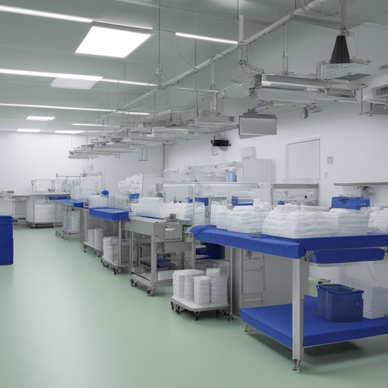 抗原体袋的生产车间环境
