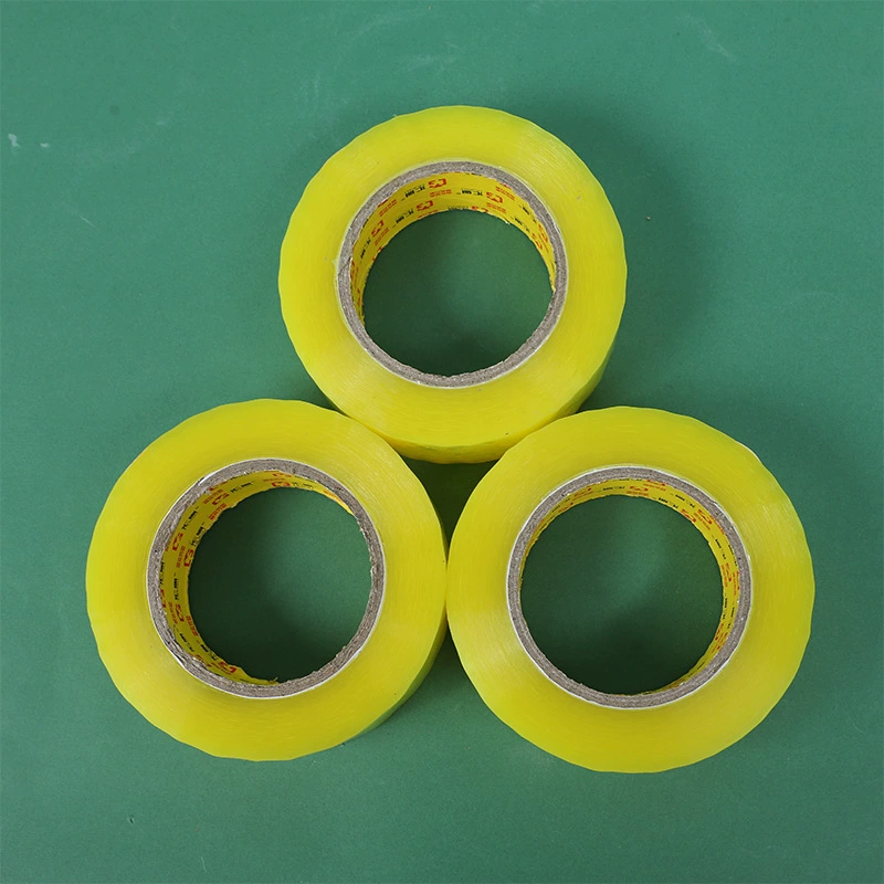 透明黄封箱胶带