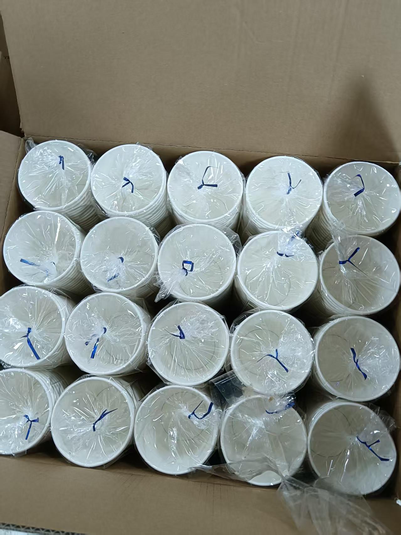 白色纸杯生产过程