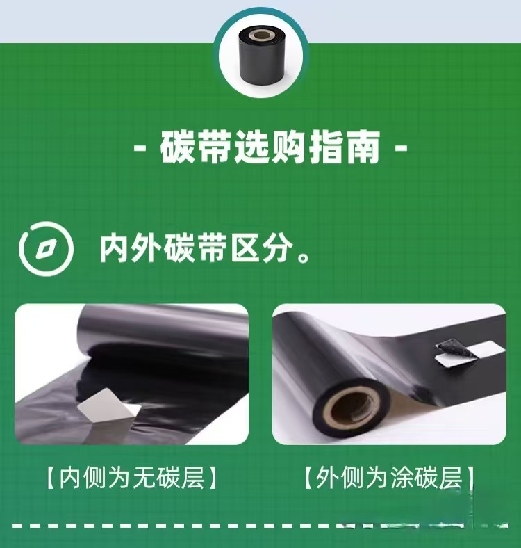 怎么区分碳带的内层和外层